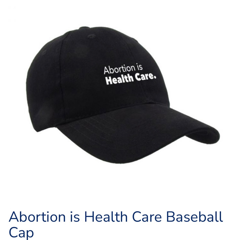 NWT Black baseball cap. Brand new! Support CHOICE.